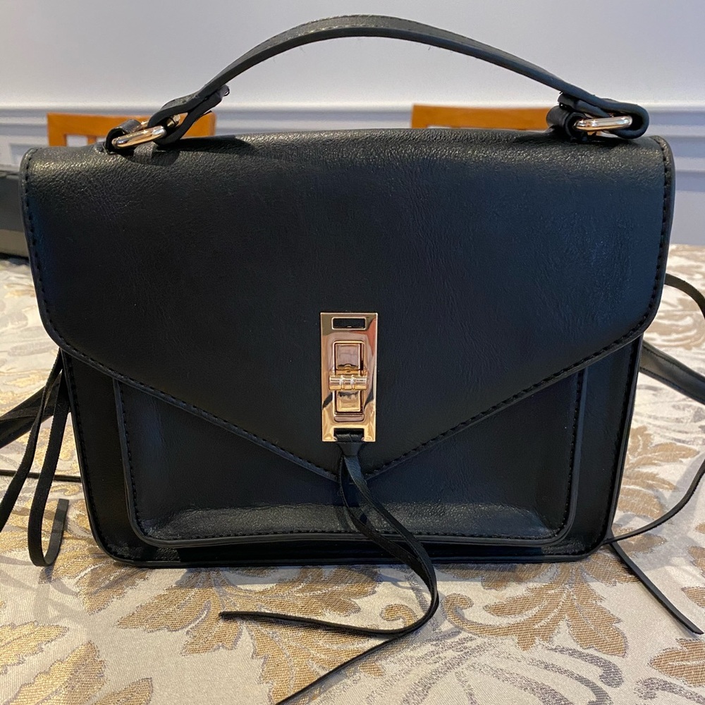 Crossbody with Star Print Lining